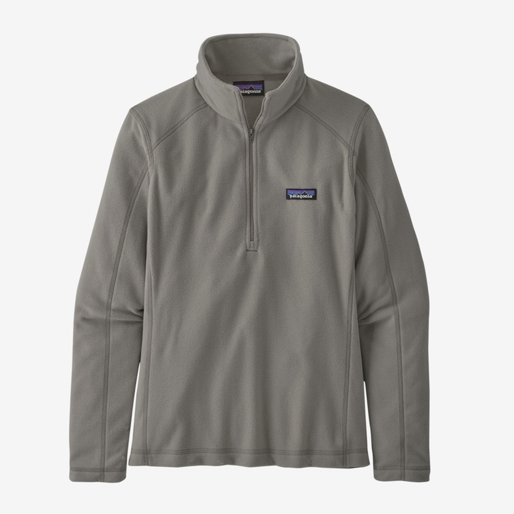 patagonia micro d fleece quarter zip xs grey